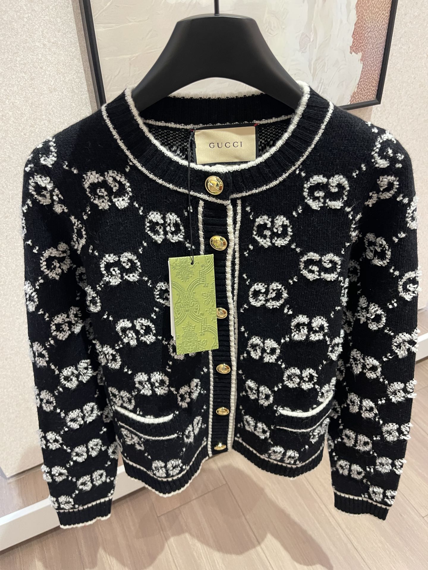 구찌 GG 여성 가디건 713300