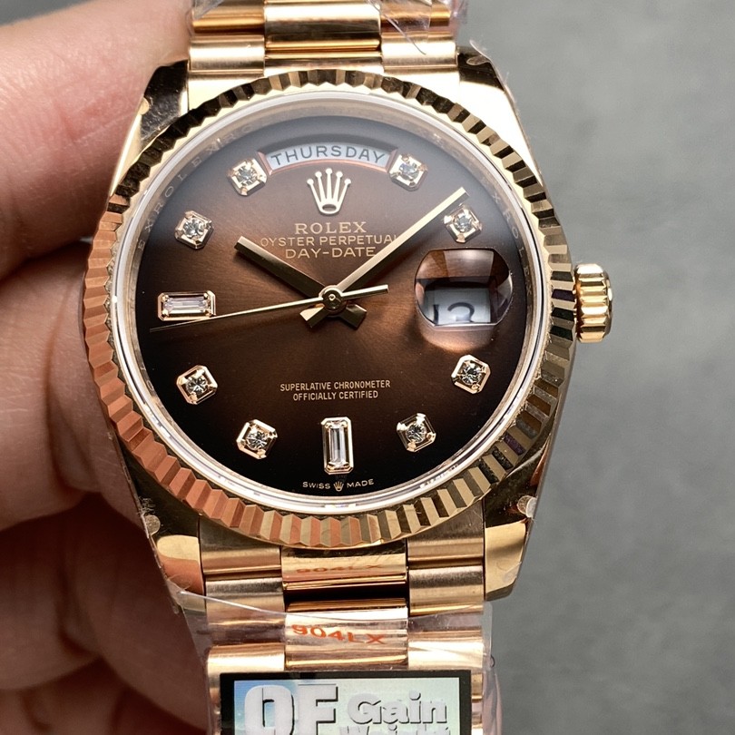 QF l 2836 무브먼트 | 40mm | 데이데이트 Day-date 184g