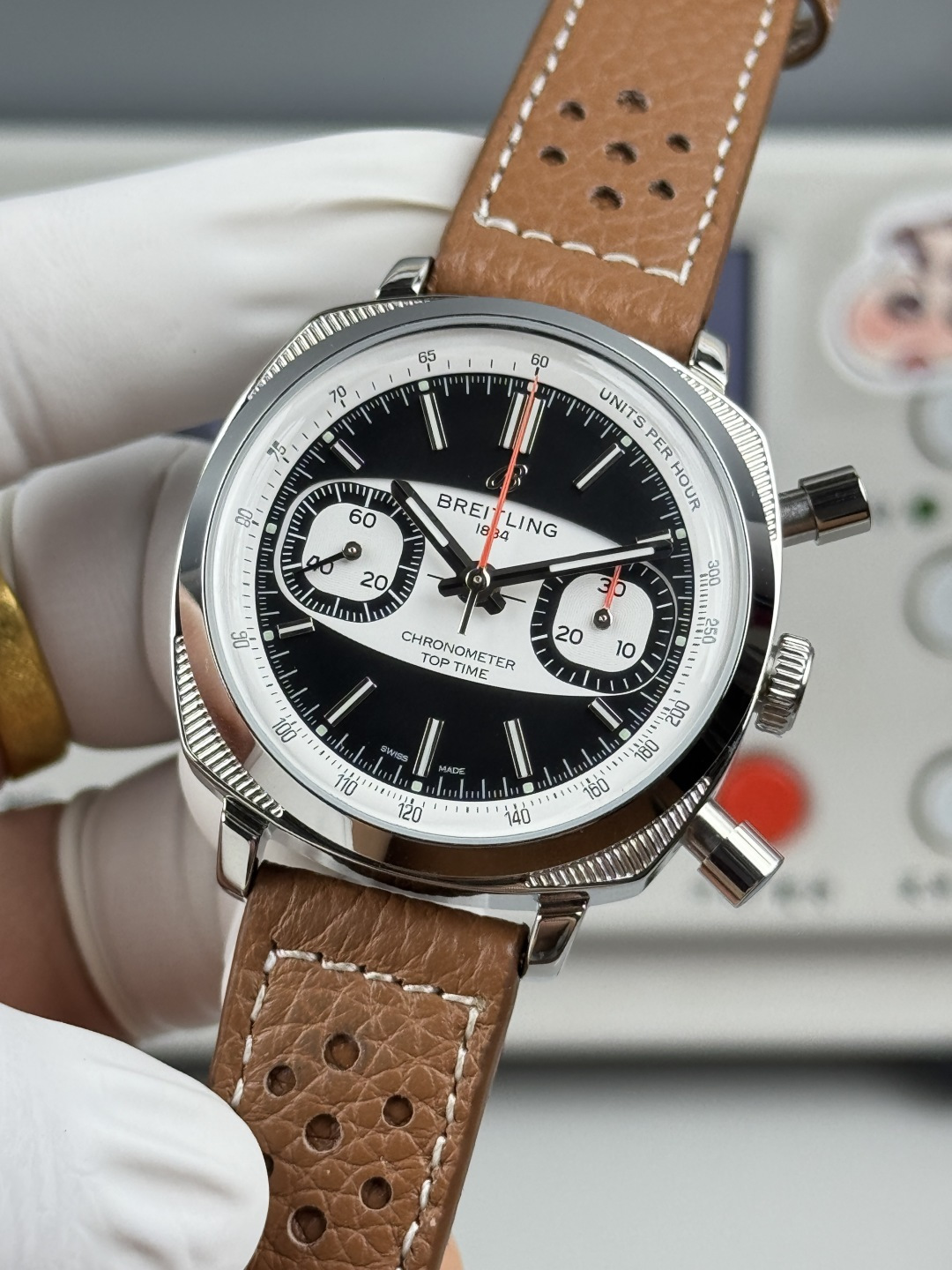 BLS l 7750 l  38mm l 브라이틀링 탑 타임 B01 Racing