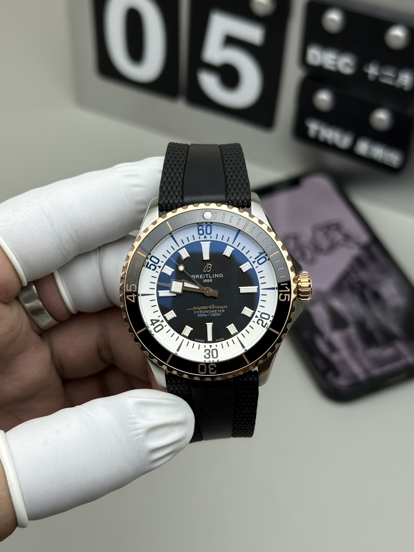 BLS l 2824 무브먼트 l 42mm l 브라이틀링 Superocean Automatic 42