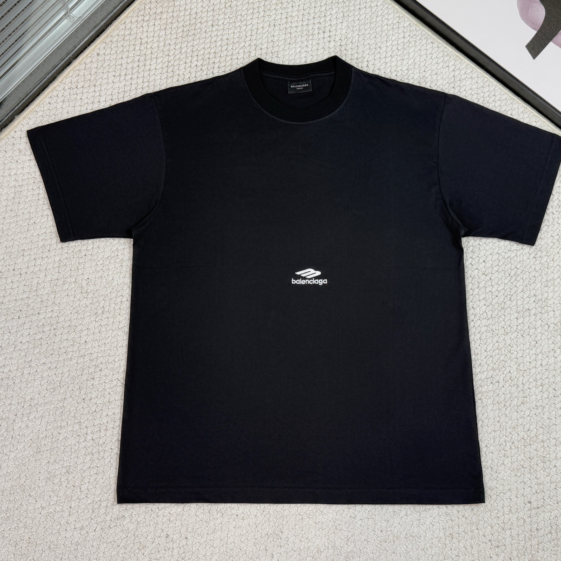 발렌시아가 3b 스포츠 아이콘 오버사이즈 티셔츠