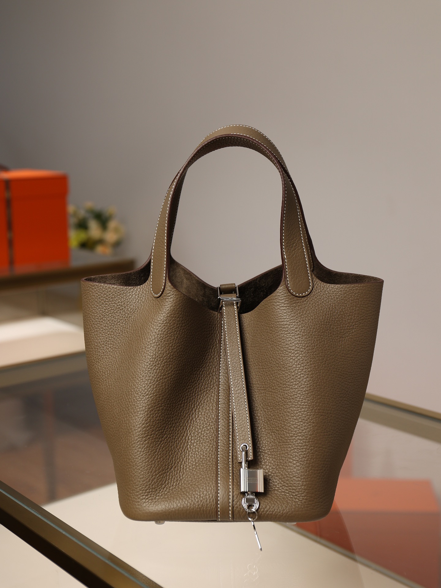 Herme* Picotin Lock 22bag