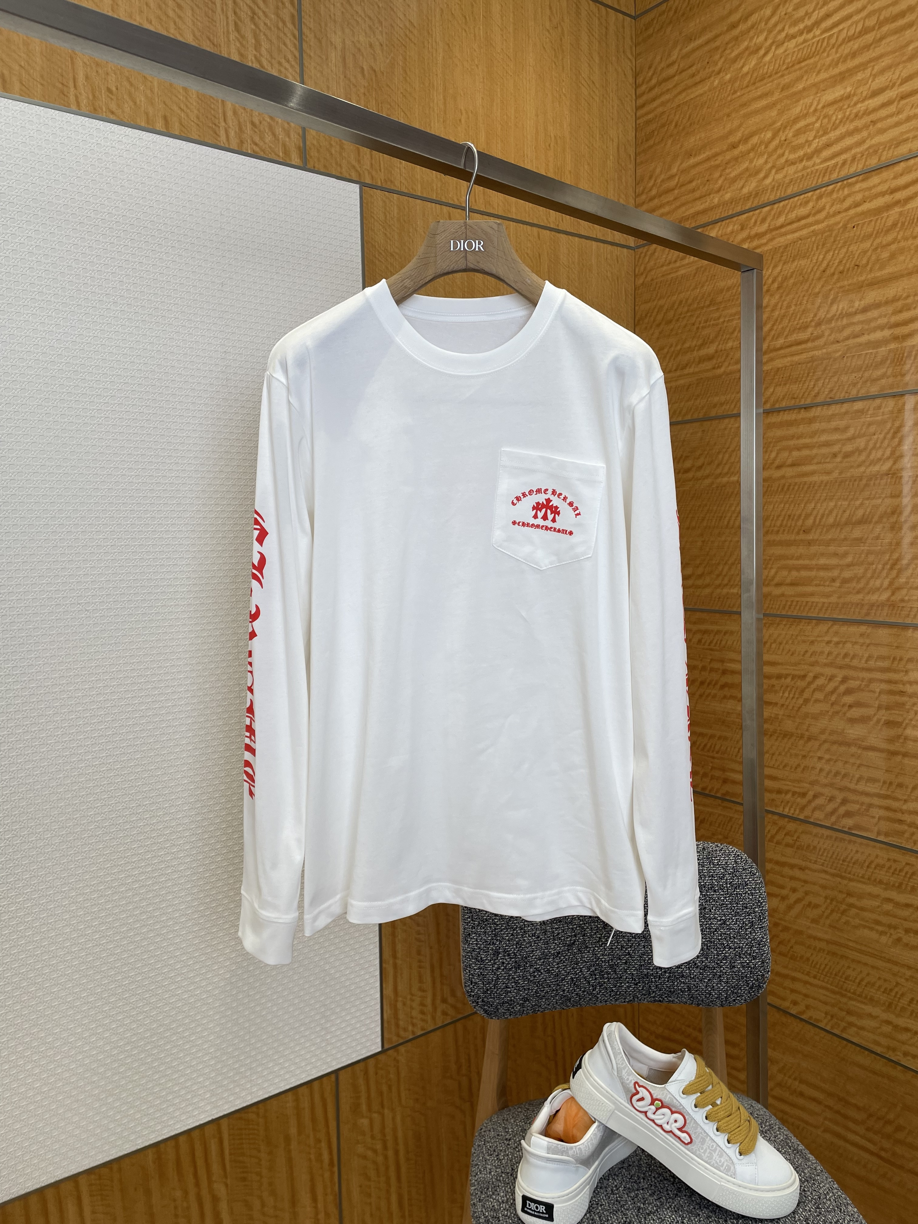 클로이 하트 남녀 긴팔 티셔츠