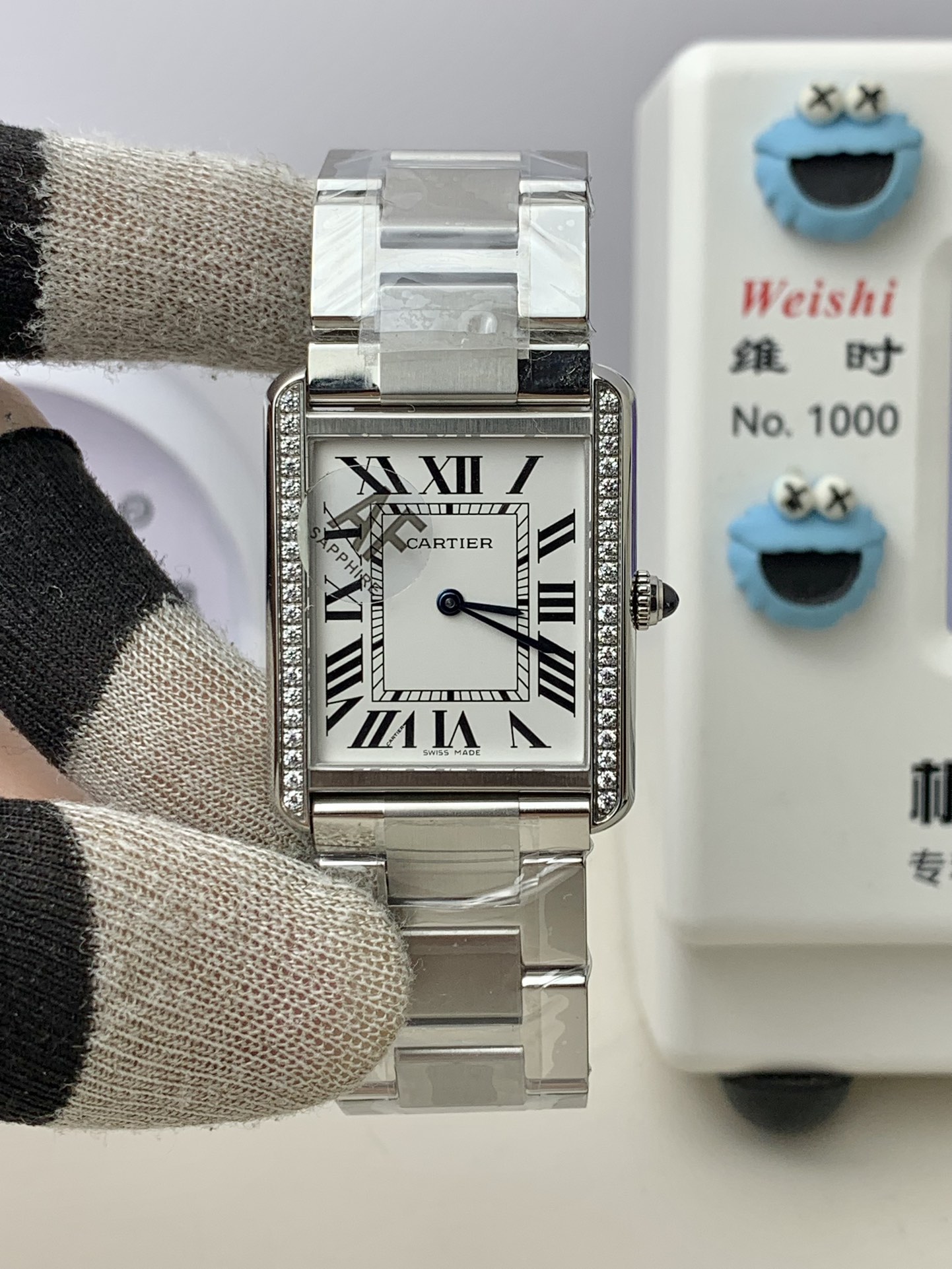 AF l 쿼츠 무브먼트 l 33.7MM×25.5MM l 까르띠에  탱크